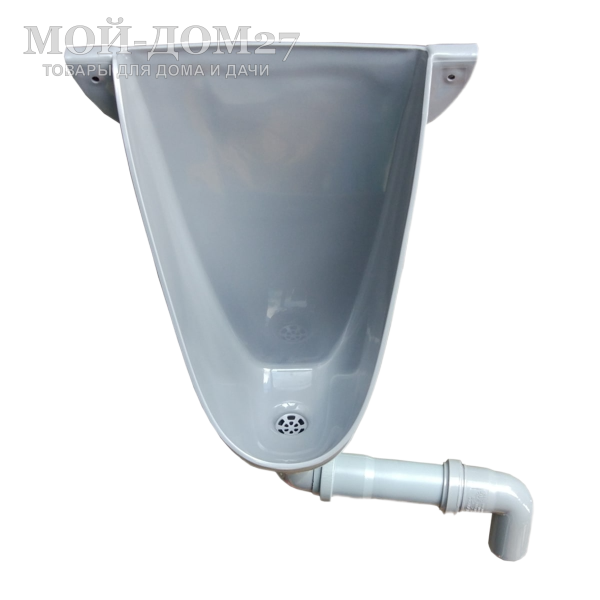 Писсуар для туалетной кабины ToypeK | Мой-Дом27 | Компактный пластиковый писсуар классического вида для туалетной кабины ToypeK. Отличается простотой эксплуатации и позволяет сохранить гигиеническую чистоту внутри кабины. Крепится на левую боковую стену. Труба выводится непосредственно в накопительный бак.